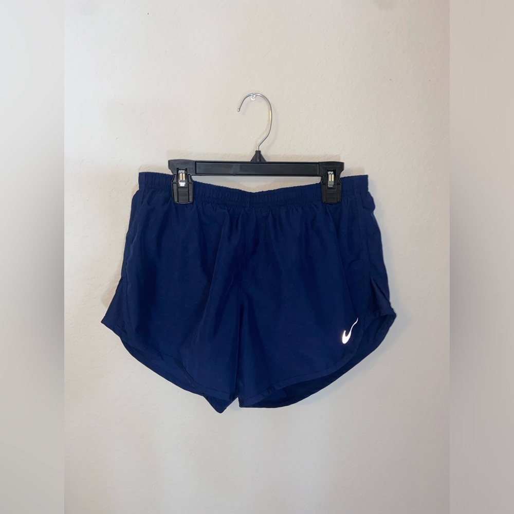 blue Nike dri fit shorts